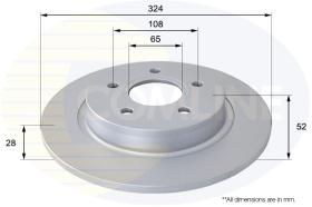 COMLI ADC1223V - BRAKE DISC