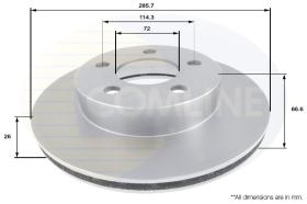 COMLI ADC1230V - BRAKE DISC