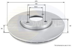 COMLI ADC1244V - BRAKE DISC