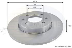 COMLI ADC1302 - COATED BRAKE DISC