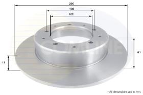 COMLI ADC1303 - BRAKE DISC