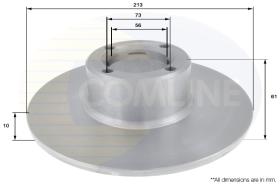 COMLI ADC1304 - BRAKE DISC