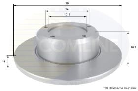 COMLI ADC1310 - BRAKE DISC