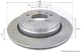 COMLI ADC1337V - BRAKE DISC