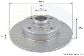 COMLI ADC1416 - BRAKE DISC