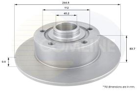 COMLI ADC1419 - BRAKE DISC