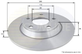 COMLI ADC1422 - BRAKE DISC