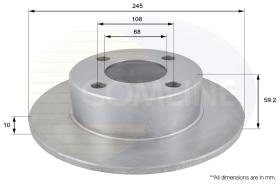 COMLI ADC1423 - BRAKE DISC