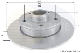 COMLI ADC1424 - BRAKE DISC