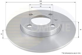 COMLI ADC1442 - BRAKE DISC