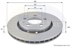 COMLI ADC1447V - COATED BRAKE DISC