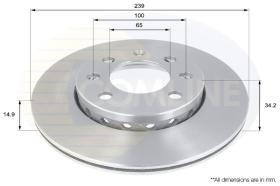 COMLI ADC1454V - BRAKE DISC