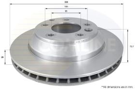 COMLI ADC1460V - COATED BRAKE DISC