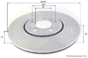 COMLI ADC1463V - BRAKE DISC