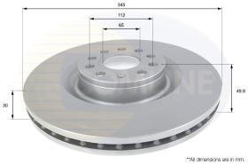 COMLI ADC1469V - COATED BRAKE DISC