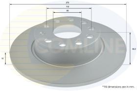 COMLI ADC1497 - COATED BRAKE DISC