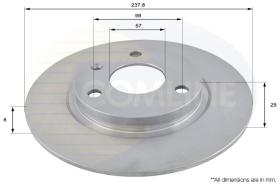 COMLI ADC1501 - COATED BRAKE DISC