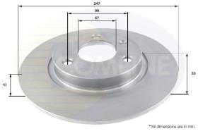 COMLI ADC1530 - BRAKE DISC