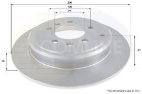 COMLI ADC1549 - BRAKE DISC