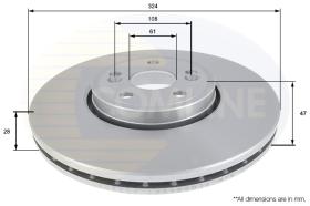 COMLI ADC1553V - BRAKE DISC