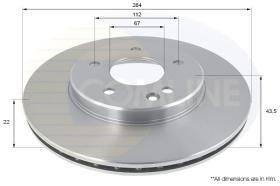 COMLI ADC1602V - BRAKE DISC