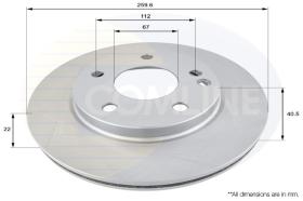 COMLI ADC1605V - BRAKE DISC