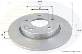 COMLI ADC1606 - BRAKE DISC