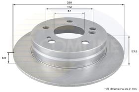 COMLI ADC1611 - BRAKE DISC