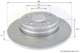 COMLI ADC1636 - BRAKE DISC