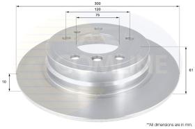 COMLI ADC1722 - BRAKE DISC