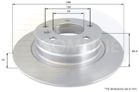 COMLI ADC1730 - COATED BRAKE DISC