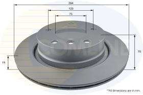 COMLI ADC1759V - COATED BRAKE DISC