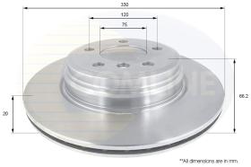 COMLI ADC1777V - COATED BRAKE DISC