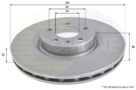 COMLI ADC1812V - BRAKE DISC