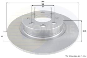 COMLI ADC1818 - BRAKE DISC