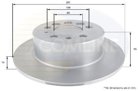 COMLI ADC1902 - BRAKE DISC