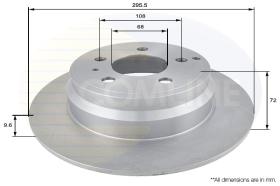 COMLI ADC1905 - BRAKE DISC