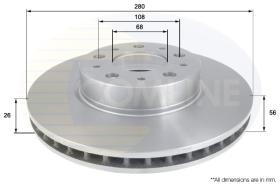 COMLI ADC1910V - BRAKE DISC