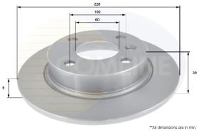 COMLI ADC1911 - BRAKE DISC