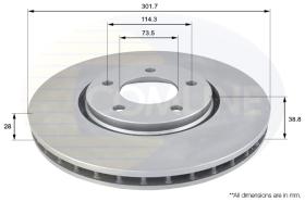 COMLI ADC2305V - BRAKE DISC