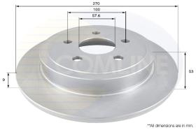 COMLI ADC2308 - BRAKE DISC