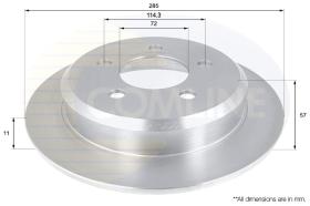 COMLI ADC2309 - BRAKE DISC