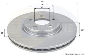 COMLI ADC2311V - BRAKE DISC