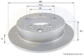 COMLI ADC2320 - COATED BRAKE DISC