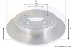 COMLI ADC2326 - BRAKE DISC