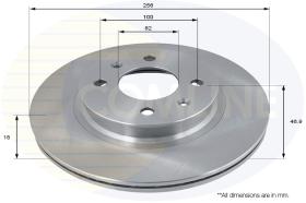 COMLI ADC2402V - COATED BRAKE DISC