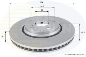 COMLI ADC2500V - BRAKE DISC