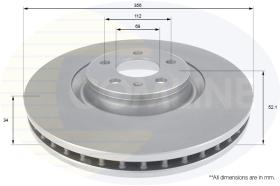 COMLI ADC2603V - COATED BRAKE DISC