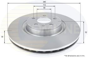 COMLI ADC2612V - COATED BRAKE DISC