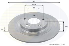 COMLI ADC2732 - BRAKE DISC